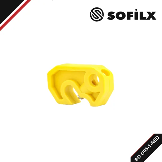 BD-D05-1-RED Universal Minyatür Şalter Kilitleme Ekipmanı