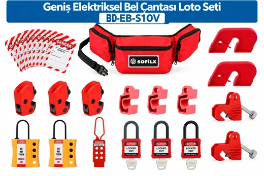 BD-EB-S10V Geniş Elektriksel Bel Çantası Loto Seti