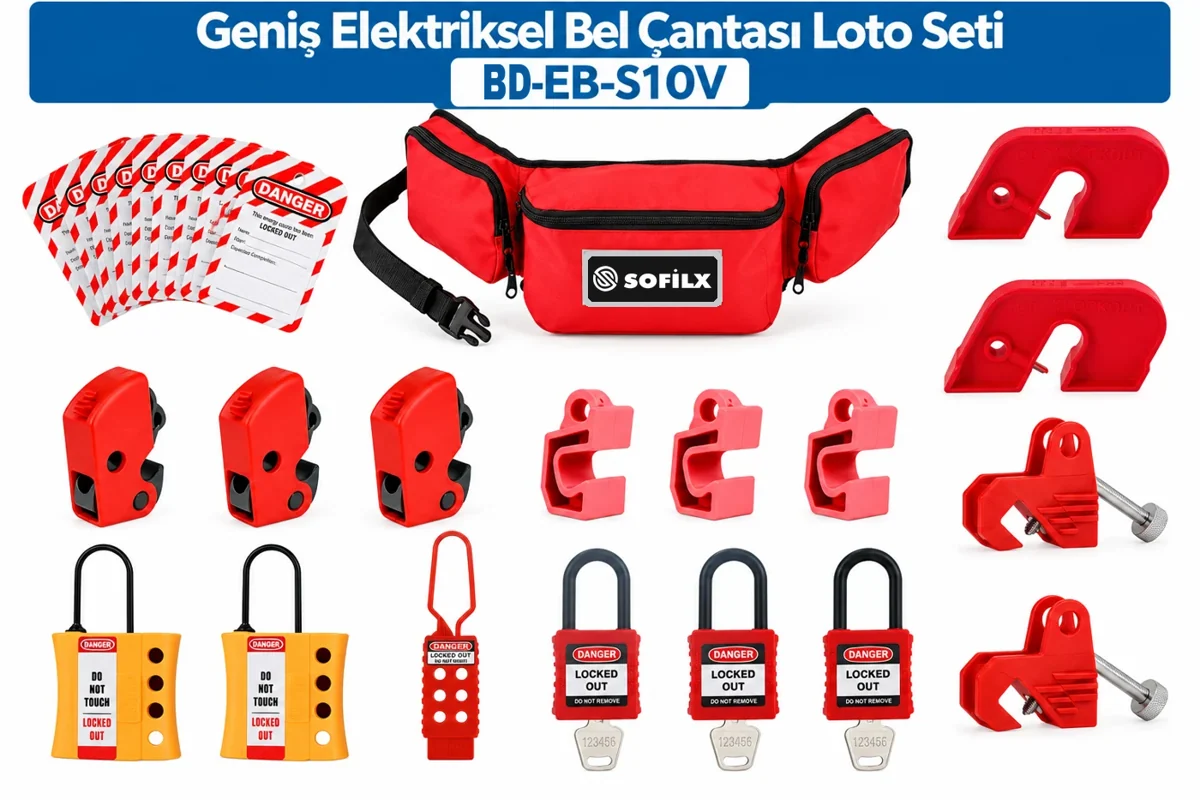 BD-EB-S10V Geniş Elektriksel Bel Çantası Loto Seti