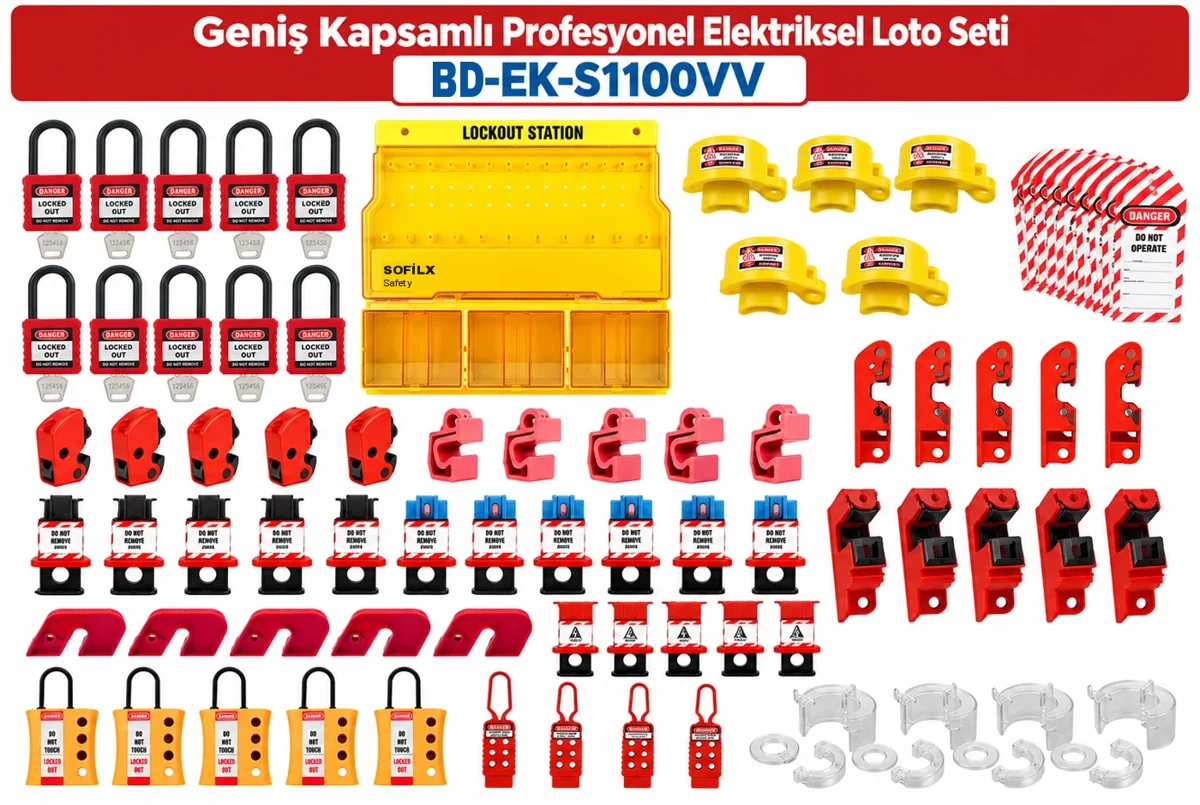 BD-EK-S1100VV Geniş Kapsamlı Profesyonel Elektriksel Loto Seti