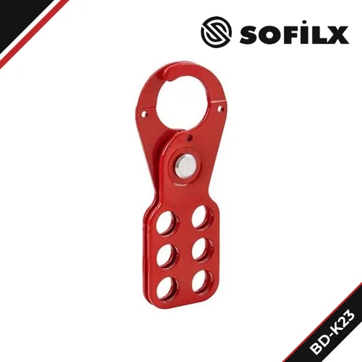 BD-K23 6 Delikli Çelik Kancalı Plastik Gövdeli Çoklandırıcı – 25 mm