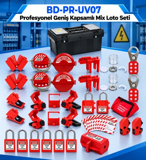 BD-PR-UV07 Profesyonel Geniş Kapsamlı Mix LOTO Seti