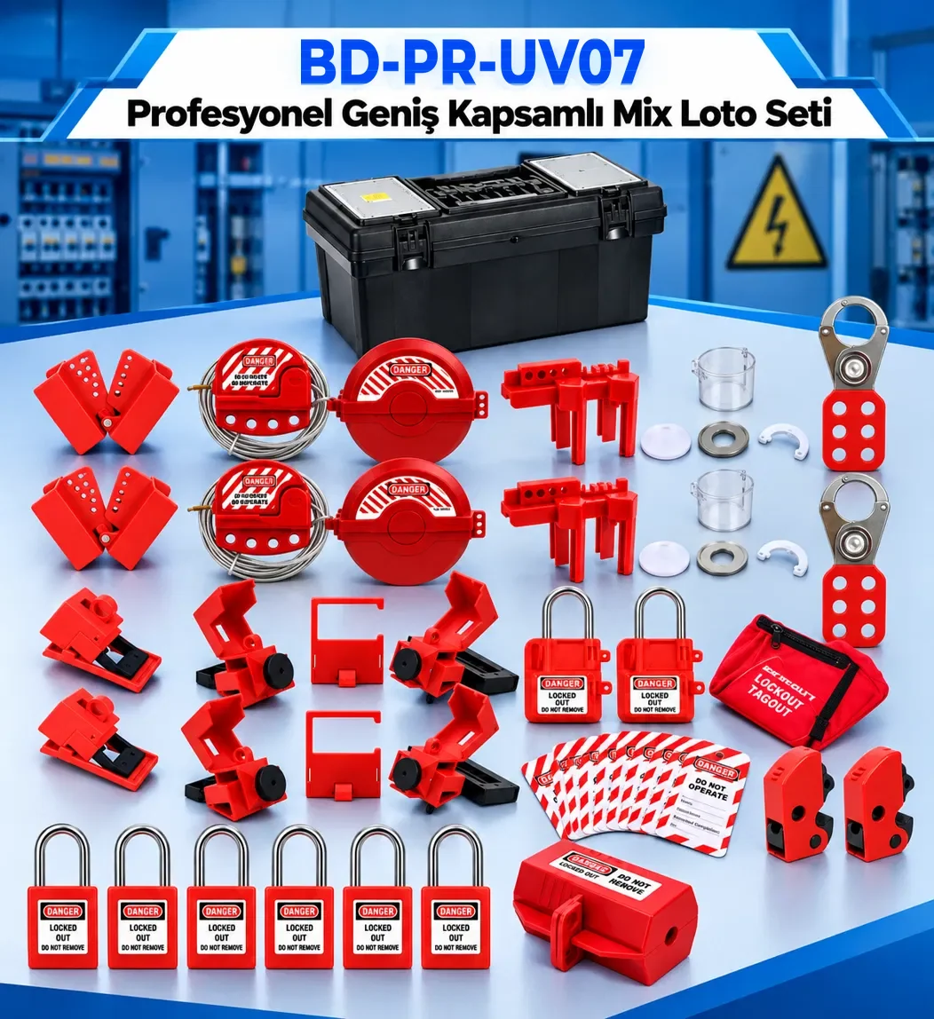 BD-PR-UV07 Profesyonel Geniş Kapsamlı Mix LOTO Seti